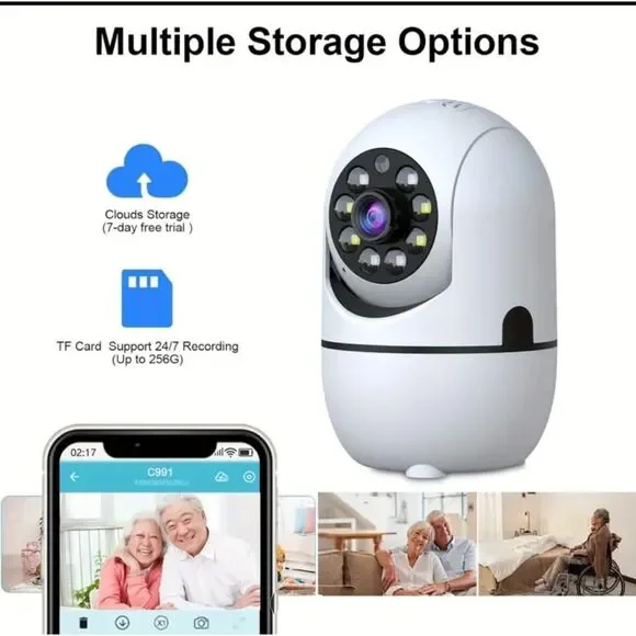 Ultimate Smart Guard: 360° WiFi Camera – NIB! - Picture 5 of 11